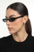 Óculos de Sol Feminino Hazel Preto - loja online