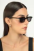 Óculos de Sol Feminino Quadrado Amalfi Preto - OR Eyewear