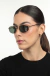 Óculos de Sol Feminino Oval Santorini Armação Dourada - OR Eyewear