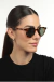 Óculos de Sol Feminino Quadrado Zed Tartaruga na internet