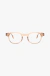 Óculos de Grau Armação Acetato Feminino Quadrado Leo Champagne - comprar online