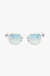 Óculos de Sol Feminino Jimmy Transparente Com Lente Azul 249 - comprar online