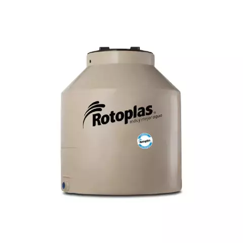 Tanque De Agua Rotoplas Cuatricapa 850 L Con Flotante Y Filtro Color Beige - comprar online