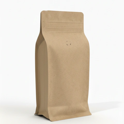 Embalagem para Café 1Kg Box Pouch Kraft com Zip Lock