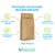 Embalagem Box Pouch Kraft 15x32 com Zip Lock na internet