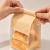 Saco de Pão Kraft 16x26 com Visor e Lacre - loja online