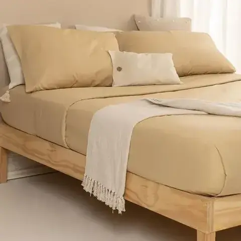 Sábana Ajustable Aldeana 2 1/2 Plazas Fibra Intima - comprar online