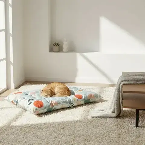 Cama Cucha Para Perro Y Gato 90x70 Nest Mascota Suave en internet