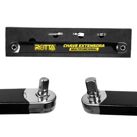Chave De Catraca Extensora Multifuncional 3/8" 24cm - Rotta376