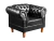 Poltrona Chesterfield Dom Pedro Botonê Retrô Decorativa Linda