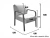 Conjunto 2 Poltronas Anita Decorativa Sala de Estar Promoção Linda Confortável - loja online