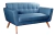 Namoradeira Sofá 2 Lugares Bruna Decoração Confortável Bella Decor - Bella Decor Estofados