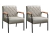 Kit 2 Cadeiras Ludmilla Modernas Decorativa Sala de Estar - loja online