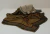 Lenço Pied de Poule - Marrom - em cetim toque de seda | 90 x 90 cm - comprar online