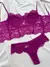 Conjunto Camélia Roxo