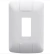 PLACA 1 POSTO VERTICAL BRANCO 4X2 - ARIA
