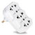 PLUGUE ADAPTADOR 3 SAIDAS 2P+T BRANCO 10A na internet