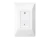 CONJUNTO 1 INTERRUPTOR SIMPLES BIPOLAR BRANCO 250V 20A - SISTEMA EXTERNO