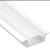 PERFIL LED EMBUTIR MDF BRANCO 24X7MM 6MT - PREMIUM na internet