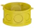 Imagem do CAIXA DE EMBUTIR PVC AMARELA 4X4 - OCTAGONAL