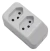 TOMADA BARRA 2 POSTOS 2P+T CINZA 20A - loja online