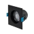 SPOT LED EMBUTIR QUADRADO RECUADO DIRECIONAVEL PRETO 04,5W 3000K - 34 GRAUS - comprar online