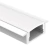 PERFIL LED EMBUTIR MDF BRANCO FOSCO 24X7MM 3MT - PAE