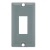 TAMPA CONDULETE CINZA 1 POSTO VERTICAL 3/4 POL. - comprar online