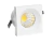SPOT LED MINI EMBUTIR QUADRADO BRANCO 03W 6500K - comprar online