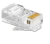 CONECTOR RJ45 MACHO CAT6 TRANSPARENTE - comprar online