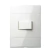 CONJUNTO 1 INTERRUPTOR PARALELO BRANCO 10A - DECOR na internet