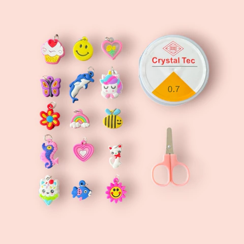 Tanza Elastizada Y Dijes Reposición Para Pulseras - comprar online