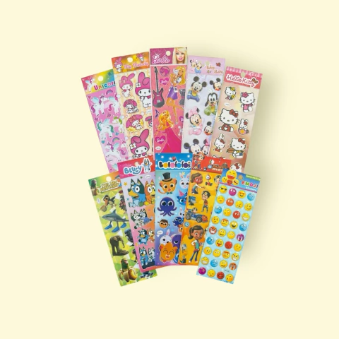 Stickers Infantiles X 50 Planchas Para Los Mas Chiquitos N2 - comprar online