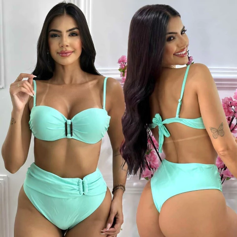 Biquíni Hot Pants Fio Dental Thais Ref C013