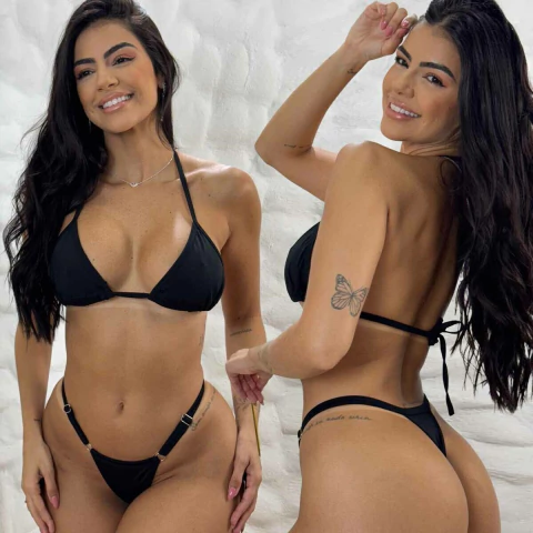 Biquíni Fita Fio Dental Sem Bojo