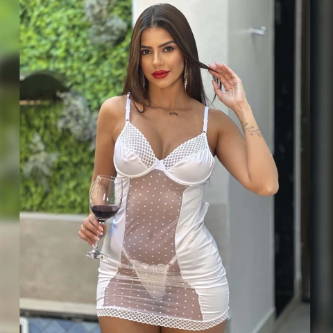 Camisola Sensual Cirre