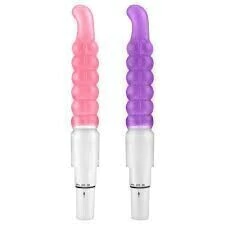Vibrador Escalonado com Estimulador em Jelly