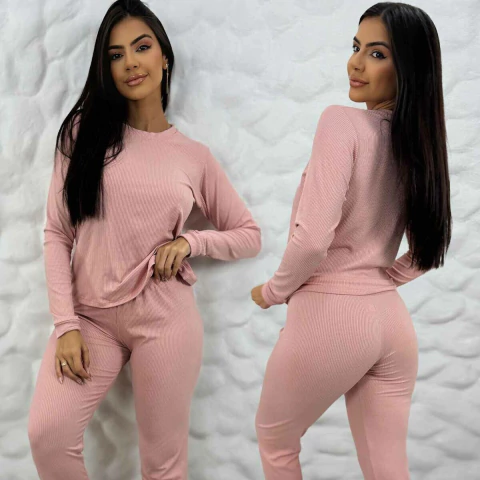 Pijama Canelado Confort Ingrid