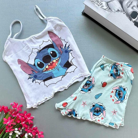 Pijama Baby Doll Infantil Lilica