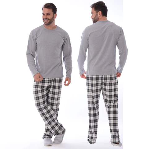 Pijama Masculino Calça Xadrez