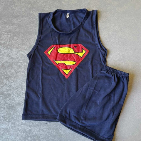 Pijama Infantil Personagens Regata Ref 003