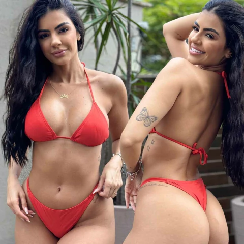 Biquíni Fita Cortininha Ilhabela