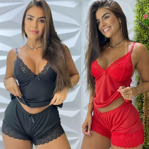 Baby Doll Luxo Kit C/2 . Envio Imediato. Aproveite!