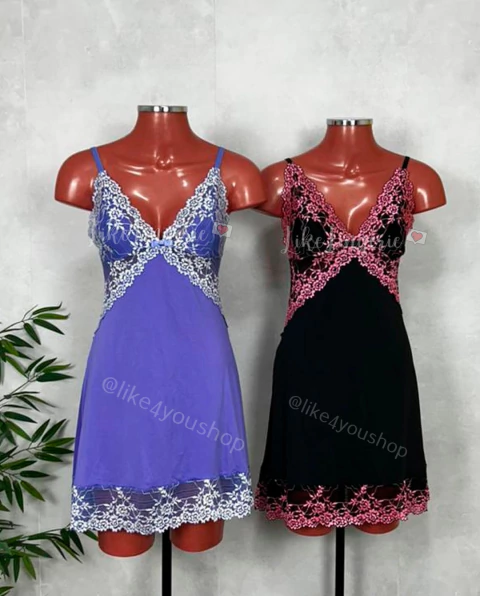 Camisola Renda Bicolor Esmeralda Ref 885 - comprar online