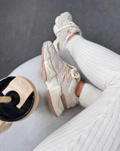 NB 9060 PRIME OFF SALMÃO (COURO) - CLOSET SHOES MG