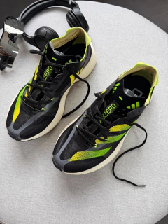 ADIZERO ADIOS PRO 3 PRETO VERDE (PRIME) - loja online