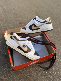 DUNK LOW BRANCO CAFÉ (LUXO) - CLOSET SHOES MG