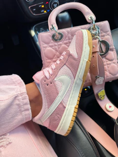 DUNK TEDDY BEAR ROSA (COURO) - loja online