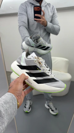 ADIZERO ADIOS PRO 4 CINZA VERDE (PRIME) - CLOSET SHOES MG