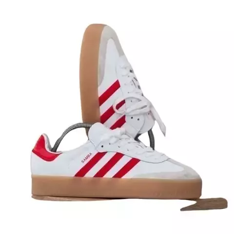 Adidas Samba con plataforma White - comprar online